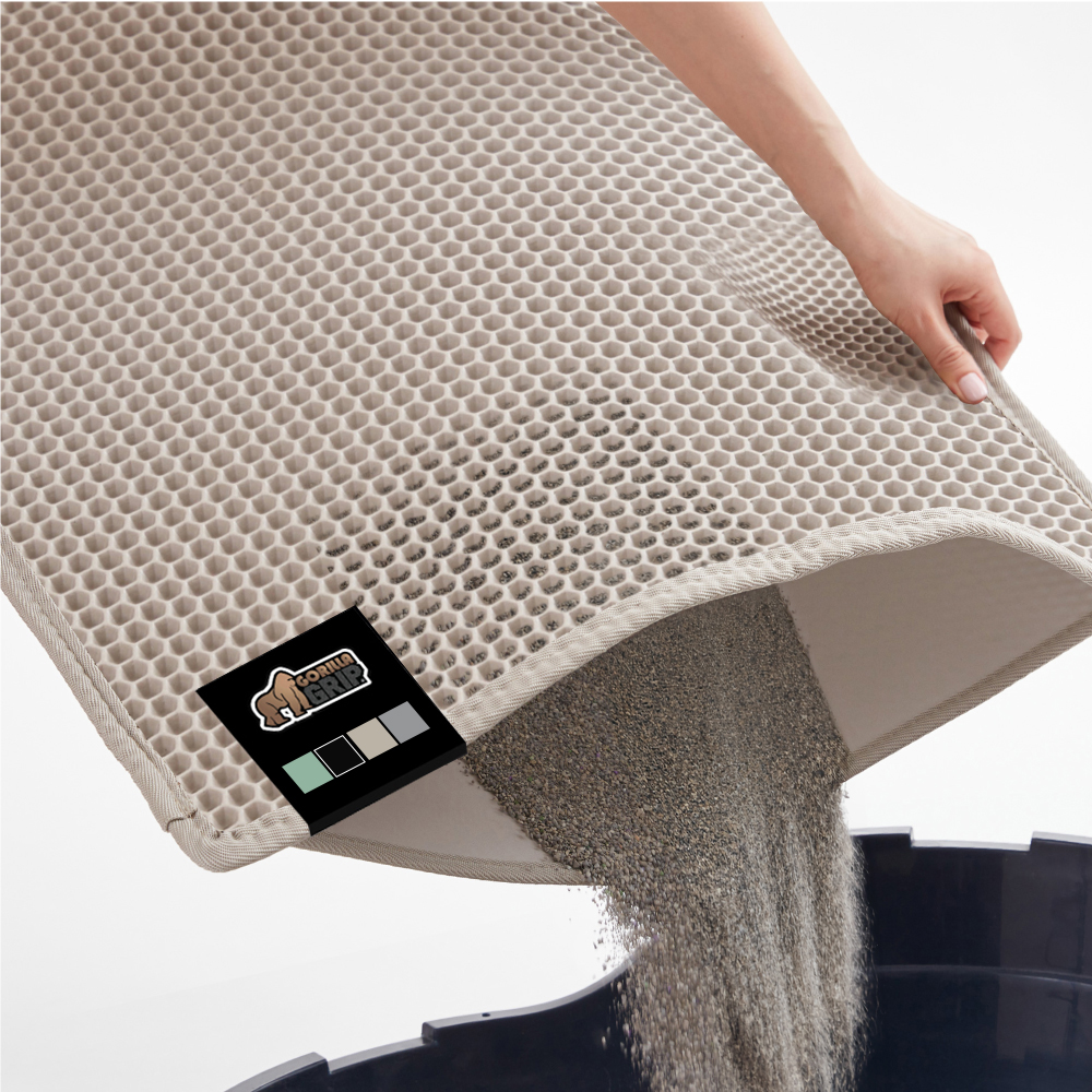 Gorilla Grip Waterproof Cat Litter Mat, 24" x 15" photo 1