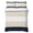 Navy blue Khaki, variant on Twin Quilt Set 68''x86'', Home Sweet Lightweight Summer Bedspread Coverlet Set with 2 Pillow Shams, Wreath Botanical Farmhouse Plants Beige Breathable All Season Quilt Bedding for Dorm/Bedroom