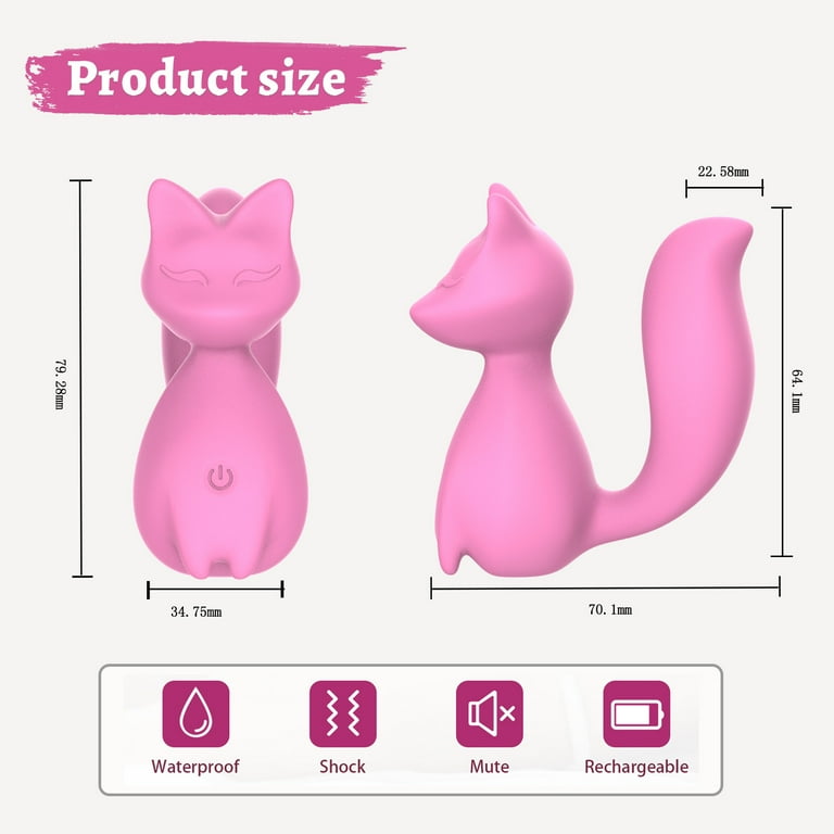 Vibrators-Massager-Clitoral Stimulator G-spot Sex Toys - Fox Vibrator - Red - Walmart.com Vibrators-Massager-Clitoral Stimulator G-spot Sex Toys - Fox Vibrator - Red - Walmart.com