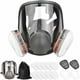 thumbnail image 2 of Respirador facial completo Breathe Easy con diafragma para hablar, vista amplia para una mejor visibilidad, diseño ajustable para un ajuste personalizado, compatible con múltiples entornos con, 2 of 5