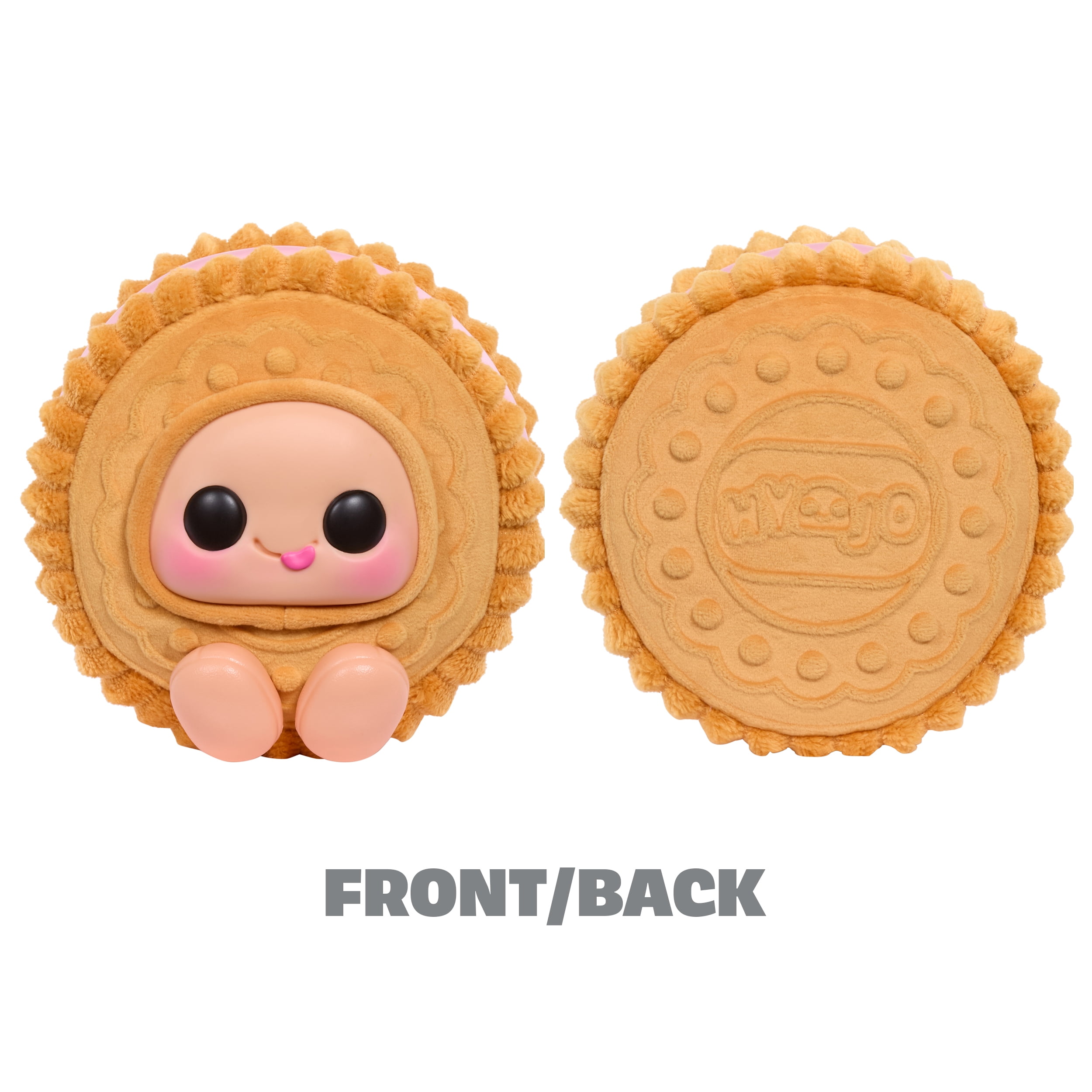 Hyojo Market Cookie Sandwich Series, Blind Box Collectible Plush, Limited Edition Toy Gift, 3 to Collect, Chocolate, Strawberry, and Vanilla with Strawberry Crème, Great Gift for All Ages