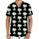 thumbnail image 2 of Uniforme de enfermera con estampado de dibujos animados de Snoopy, cuello en V, bolsillo, ropa de trabajo neutra, monos, uniformes médicos, clínica, 2 of 5
