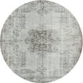 thumbnail image 1 of Ahgly Company Indoor Round Traditional Gray Persian Area Rugs, 3' Round, 1 of 6