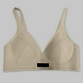 thumbnail image 2 of Brasier Mujer Sujetador Yungan para Mujer, sin Costuras, con Tiras de Gelatina Secundarias, sin Aros, con Fruncido Pequeño y Soporte Suave Mediana, 2 of 3