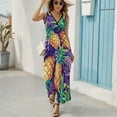 thumbnail image 6 of Lunarable Pineapple Art Sleeveless Dress Women's Summer Suit Dresses for Women 2025 Luxury Party Dress, 6 of 7