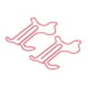 thumbnail image 4 of Clips de papel pequeños Jadeshay 100 piezas con forma de perro, 4 of 14