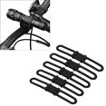 thumbnail image 4 of 5pcs Silicone Cable Ties Straps,Adjustable Elastic Bike Fastening Straps For Bike Bicycle, 4 of 8
