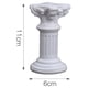 thumbnail image 5 of 2x Estatua de Pilar Romano en Miniatura, Soporte de Pedestal, Escultura, Decoración de Paisaje, 5 of 8