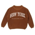 thumbnail image 1 of Girls Sweaters Hand Embroidered Pure Knit Sweater for Girls Delicate Floral Design Soft Comfortable Toddler Kids Top, 1 of 4
