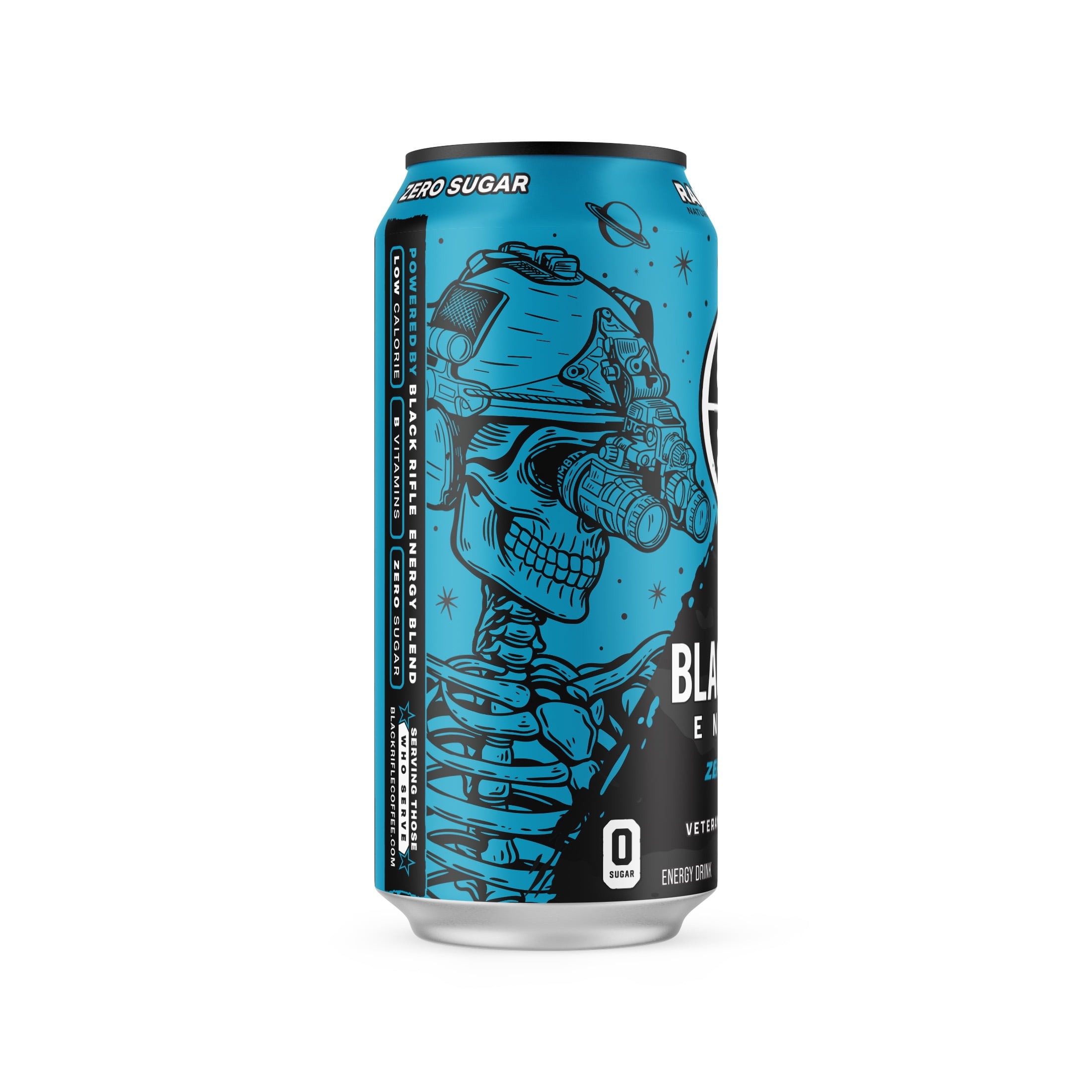(6 pack) Black Rifle Energy Ranger Berry Zero Sugar Energy Drink, 200mg Caffeine, 16 fl oz