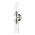 thumbnail image 5 of 16172-91 Livex Lighting Ludlow - 2 Light ADA Bath Vanity In Nautical Style-19.25 Inches Tall and 4.25 Inches Wide-Brushed Nickel Finish, 5 of 14