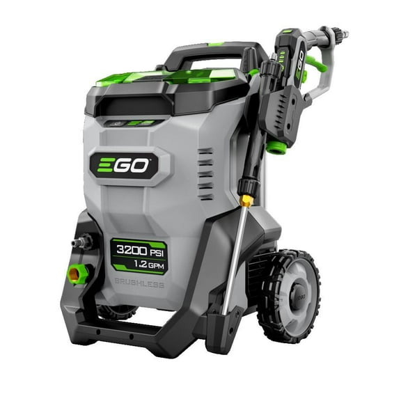 Ego Power  3200 Psi 1.2 Gpm Battery Powered Cold Water Pressure Washer With 5 Spray Nozzles Bare Tool