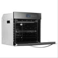 thumbnail image 3 of Empava 24" Electric Convection Single Wall Oven 10 Cooking Functions Deluxe 360° ROTISSERIE with Sensitive Touch Control in Silver Mirror Glass, 3 of 6
