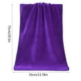 thumbnail image 3 of Darzheoy 2PC Bathing Towel Shower Absorbent Superfine Fiber Soft Comfortable Bath Towel (14" x 29.5"), 3 of 5