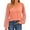Pink, variant on UVN Blouses for Women Dressy Lace Long Sleeve Shirts Fall Casual V Neck Tunic Tops