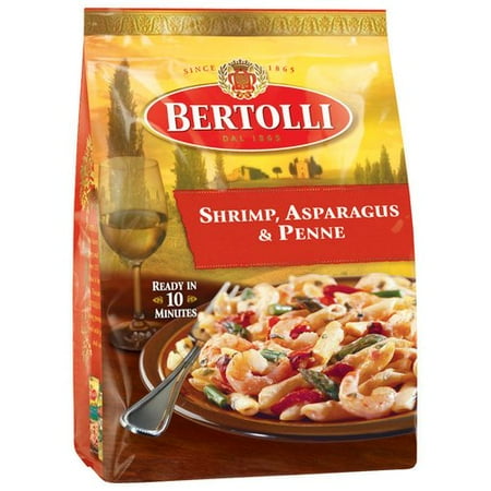 Bertolli Complete Skillet Meal For Two Shrimp Asparagus & Penne, 24 oz