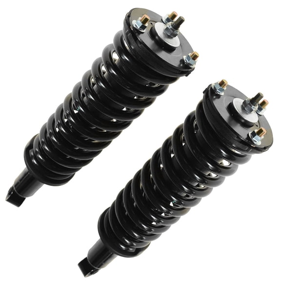 TRQ Front Strut & Coil Spring Assembly Set Driver & Passenger Sides Fits Select 95-04 Toyota Tacoma