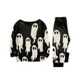 thumbnail image 4 of Matching Family Halloween Pajamas Set, Cute Spooky Pumpkin Ghost Long Sleeve PJs Sleepwear Loungewear Gift for Holiday Season, 4 of 6