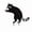 11.41in, variant on Metal Raccoon Garden Stake,Decorative Animal Ground Stake for Outdoor Yard Lawn Garden Border Walkway,Rustic Garden Decor for Courtyard and Wildlife Flower Bed Accent