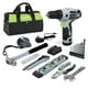 thumbnail image 1 of Juego de herramientas WORKPRO, destornillador inalámbrico de 12 V con kit de 61 piezas, 1 of 7