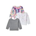 Garanimals Baby Girl Fleece Top Multipack, 3Pack, Sizes 6/924 Months
