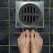 HEMOTON Outdoor Drainage Accessory Kitchen Floor Grate Covers Black