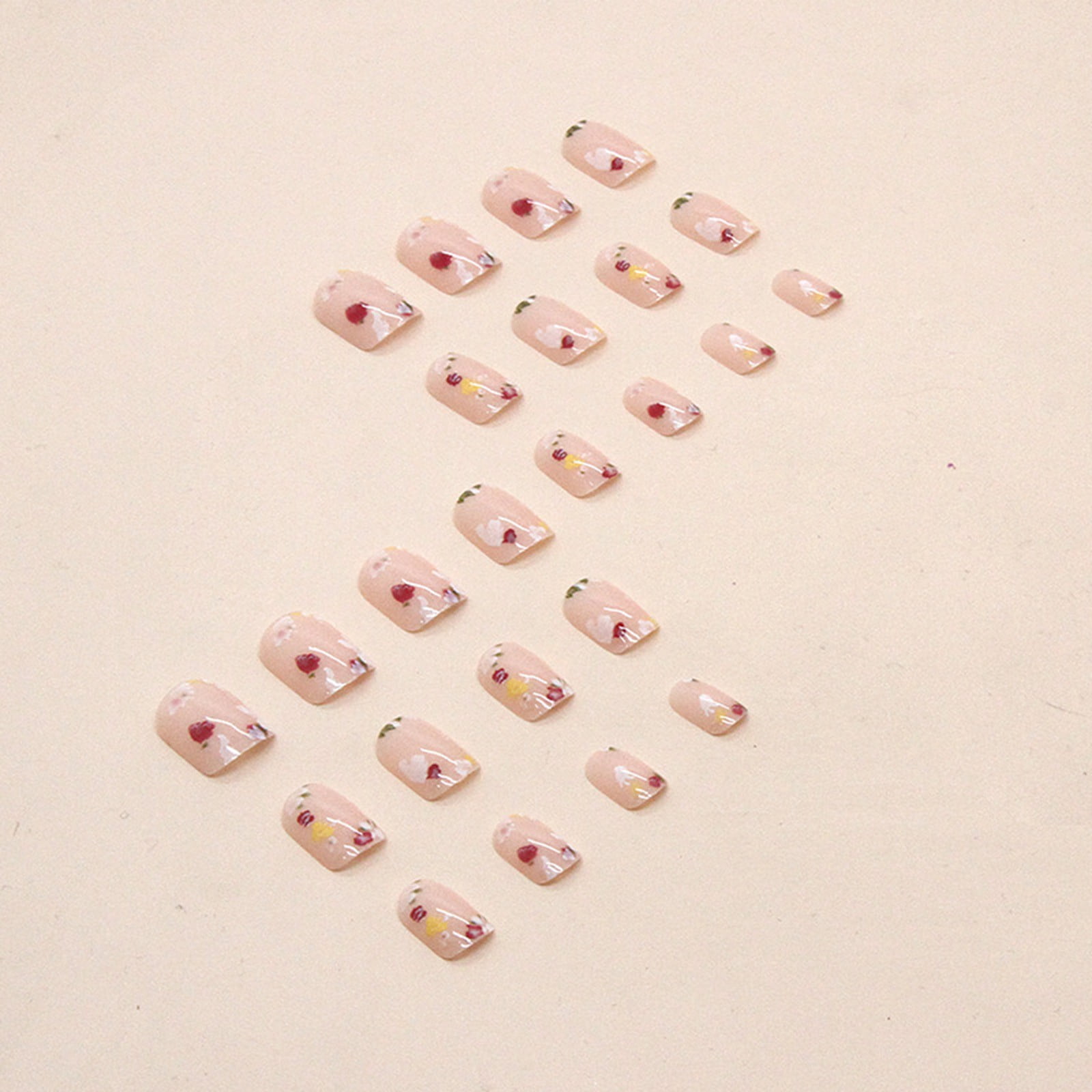 Long Nail Tips Acrylic Practice Hand for Nails with Changing Nail Tips Long Coffin Tips for Nails Acrylic Nails Clear Coffin Shape 500 Nails Clear Acrylic Practice Finger with Natural Nail Tips