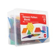 edxeducation Translucent Sensory Pattern Blocks