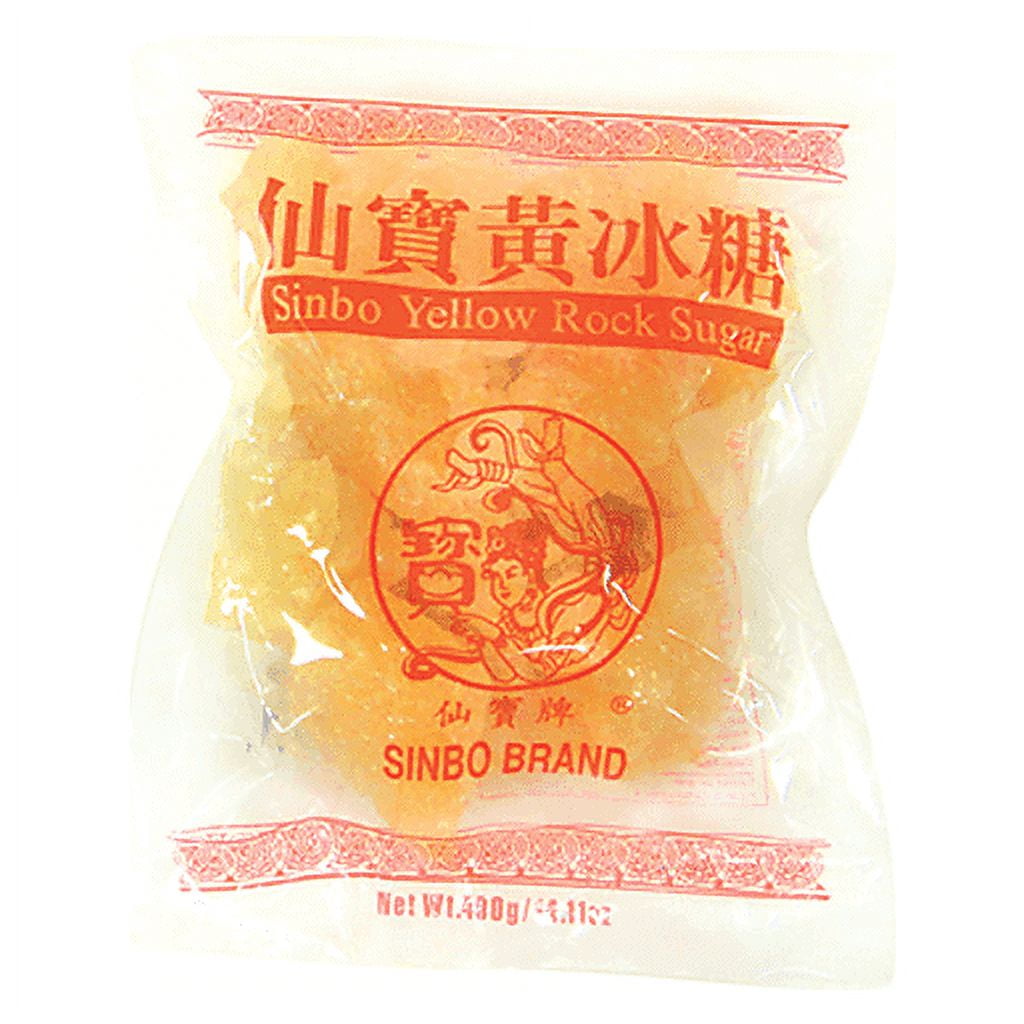 NineChef Bundle - Brown Rock Sugar No1 Brand In China (11oz, pack of 3, ) + 1 NineChef Brand Coffee Spoon