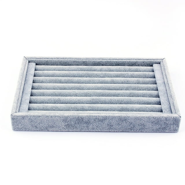 Caja de almacenamiento de anillos, caja de exhibición de joyas de anillos, organizador de aretes, caja de exhibición de aretes diseñada con precisión