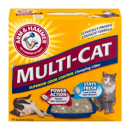 Arm Hammer Multi Cat Strength Clumping Litter Pound Arm Hammer Multi Cat Strength Clumping Litter Pound