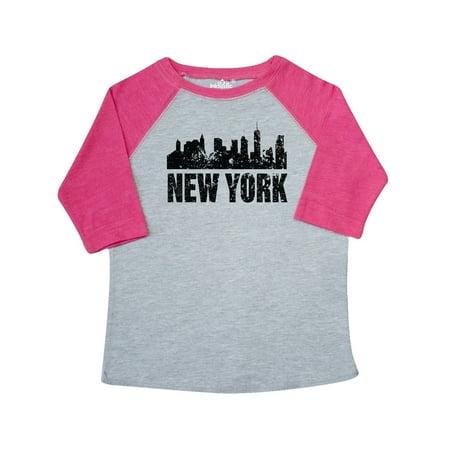

Inktastic New York Skyline Grunge Gift Toddler Boy or Toddler Girl T-Shirt