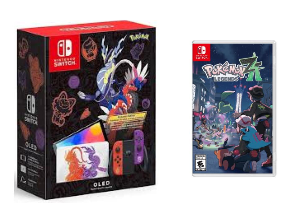 Restored Nintendo Switch OLED Pokemon Edition ( JP Console) with Pokemon Legends: Z-A Switch 1 Version (Refurbished)