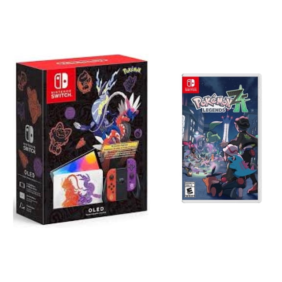 Restored Nintendo Switch OLED Pokemon Edition ( JP Console) with Pokemon Legends: Z-A Switch 1 Version (Refurbished)