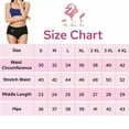 thumbnail image 4 of All About Her® Black Bamboo Underwear for Women High Waisted Panties Leakproof, 4 of 8