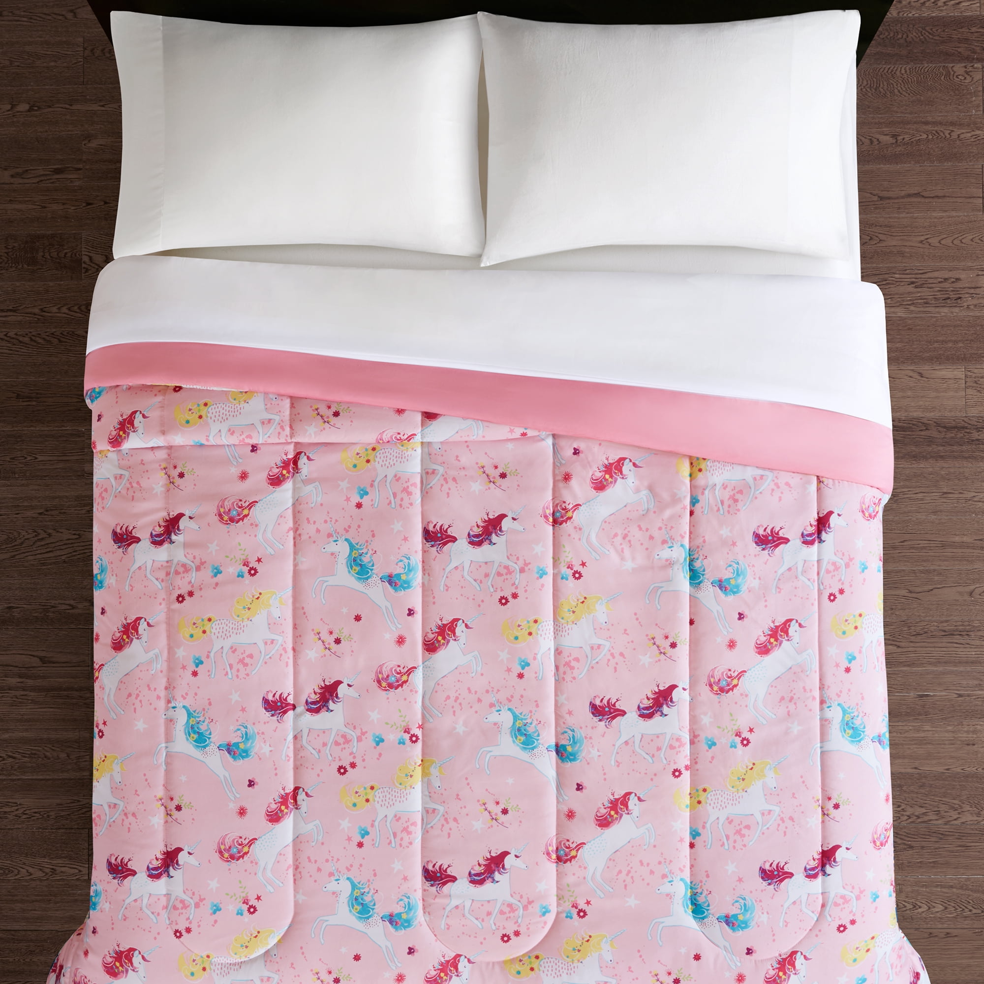 mainstays unicorn bedding
