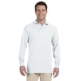 thumbnail image 1 of Jerzees Men's Welt Knit Collar Two Button Polo Shirt, Style 437ML, 1 of 1