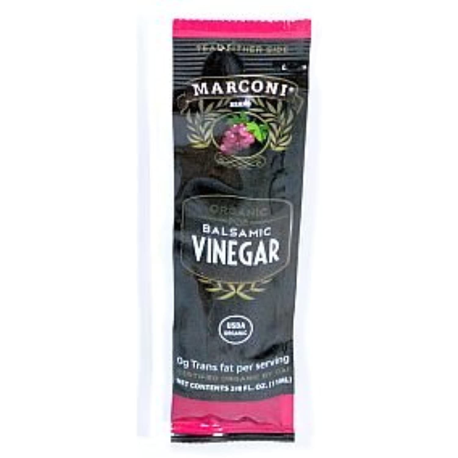 Marconi Organic Balsamic Vinegar Packet (Case Of 100)