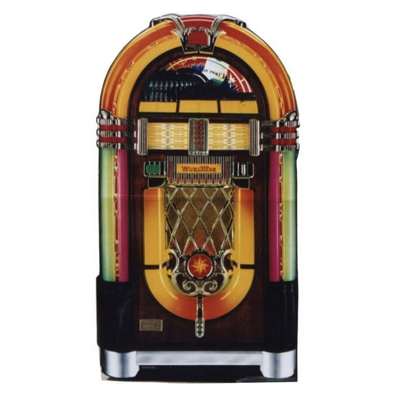 Wurlitzer Jukebox Cardboard Stand-Up, 5ft