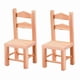 thumbnail image 1 of 2pcs 1:12 Mini House Scene Layout Props Simulation Chair Model Decoration Ft, 1 of 1
