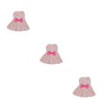 thumbnail image 2 of Methold Ropa para mascotas Vestidos suaves y cómodos Ropa elástica para mascotas Animales Disfraces Suministros de ocio para primavera Verano Type1 NO1 Methold CBP188521, 2 of 6