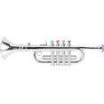 thumbnail image 1 of Children Instrument Toy Lifelike Flutes Plastic Abs Musical Kid Stage Performance Prop Simulation Silver, 1 of 6