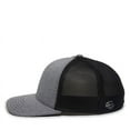 thumbnail image 5 of OC Sports OC12M Phenom Performance Twill Front Panel Cap -Heathered Graphite Black, 5 of 8