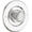 Chrome, variant on RVKXHD Shower Faucet Trim Kit (7 Inch) Compatible With Moen Fit Chateau Valve Only, Pull-On Push-Off Design Knob Handle, No Rough& Cartridge, Colored H/C Labels, Effortless Control(Chrome)