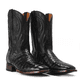 thumbnail image 2 of Botas de hombre con punta de cuadros y borde de tubo bordado, 38-48 yardas, 2 of 4