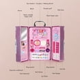 thumbnail image 3 of Caja de cosméticos portátil para niños, Kit de maquillaje lavable realista para niños, juego de juguete de maquillaje de belleza para niñas, regalo, 3 of 9