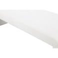 thumbnail image 4 of Benjara Jea 62" Accent Bench- Plush White Boucle Upholstery- Wide Panel Legs, 4 of 6