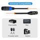 thumbnail image 2 of Speakon to XLR Cable Speakon Plug Female to XLR 3Pin Female Speaker Extension Cable Microphone Wire with Twist Lock, 2 of 4