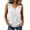02-White, variant on cocolona Summer Tank Tops for Women V Neck Sleeveless Button Shirts Casual Trendy Solid Color Blouses