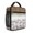 Baseballs Leopard Print, variant on Baseballs and Quotes White Insulated Lunch Bag Teens,Lunch Box for Men Women for Work,Picnic or Travel,10.2x9.5x4.3 Inches,8 Can Capacity